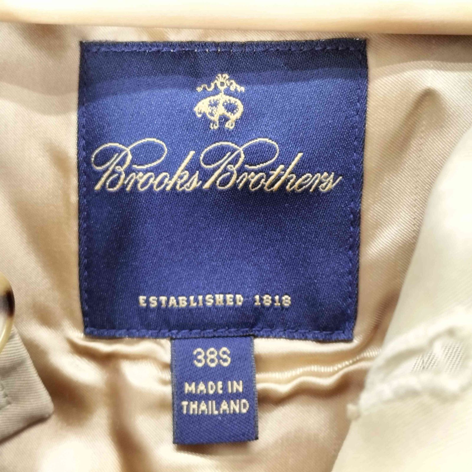 ブルックスブラザーズ BROOKS BROTHERS ライナー付ステンカラーコート