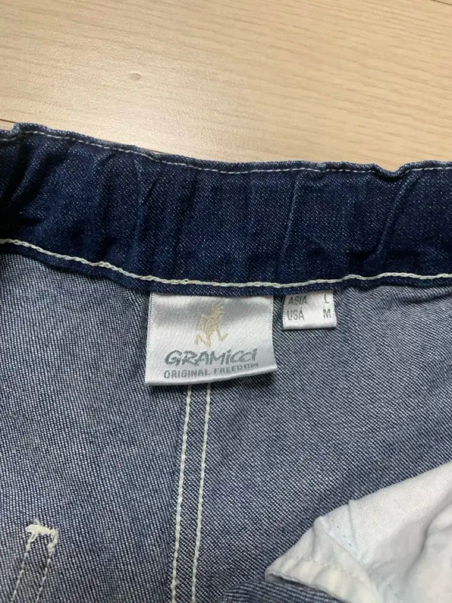  グラミチ sutter デニムパンツ ラージ linsed indigo その他 デニム ジーンズ