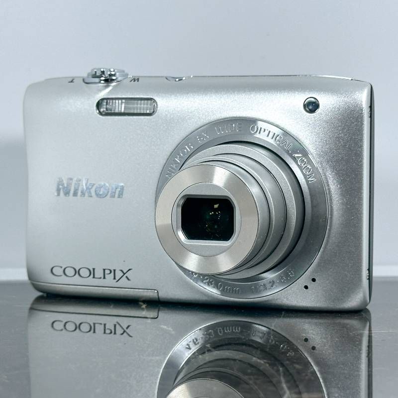 Nikon COOLPIX S2900 シルバー 動作確認済 コンデジ 美品】Nikon
