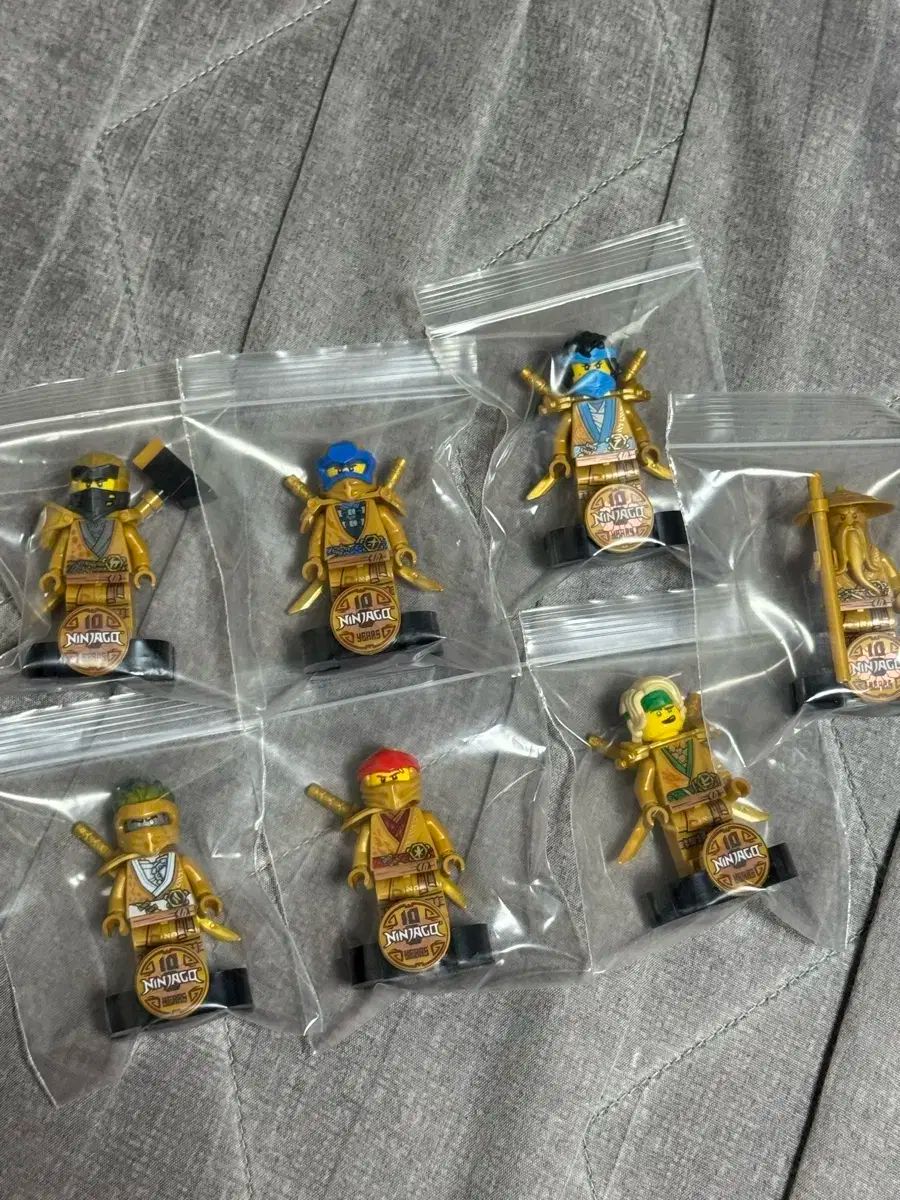 LEGOブロック ニンジャゴー 10周年 ミニフィギュア 全種