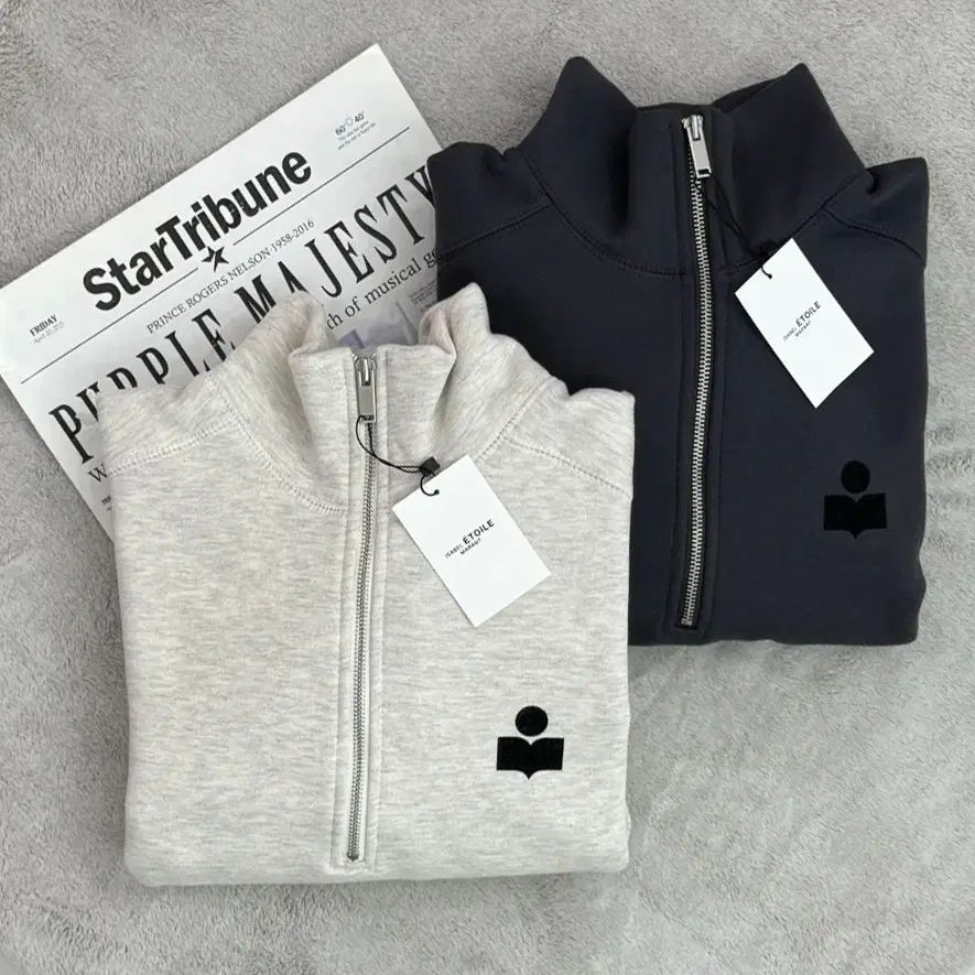 IM ロス 起毛 ハーフジップアップ 2color