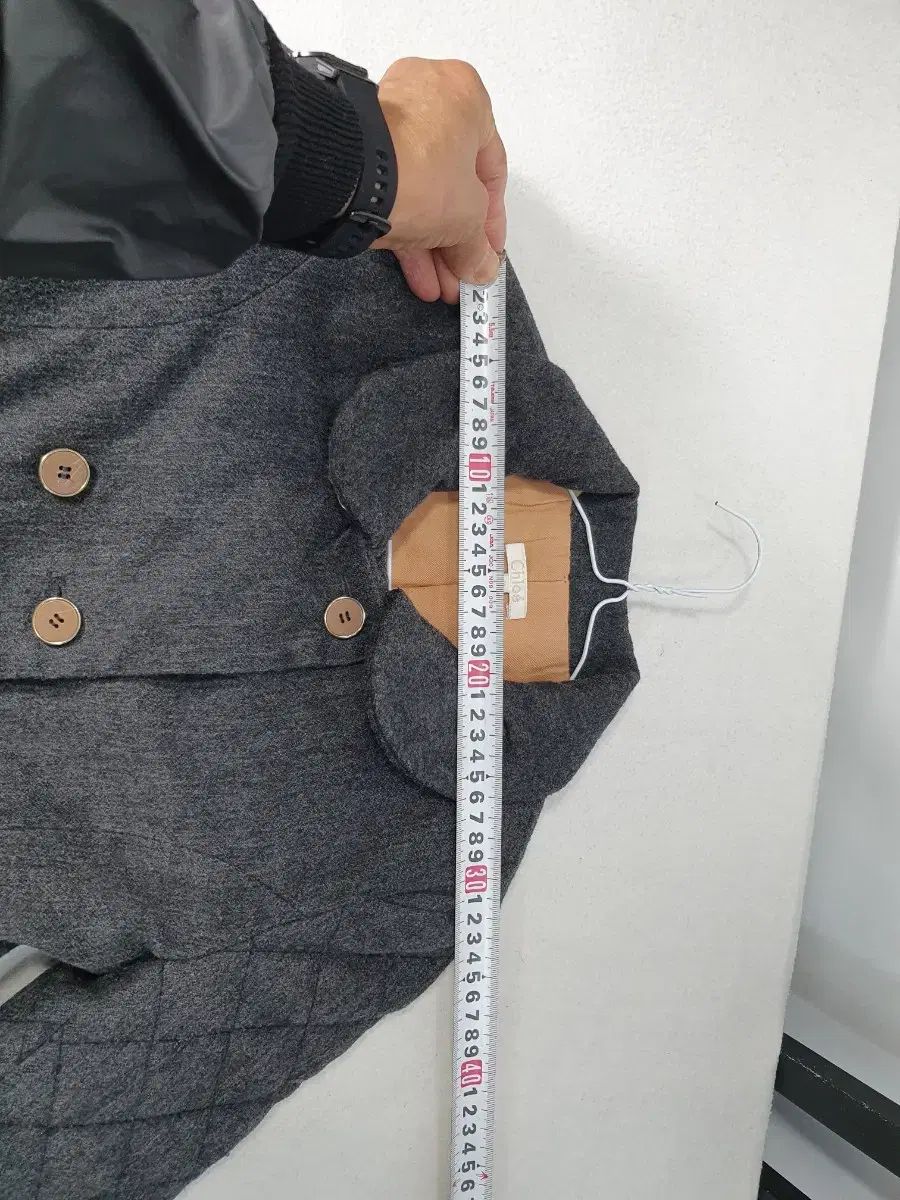  クロエ キッズ コート ダイヤ キルティング ウール ジャケット グレー 8 y その他 ジャケット ブルゾン