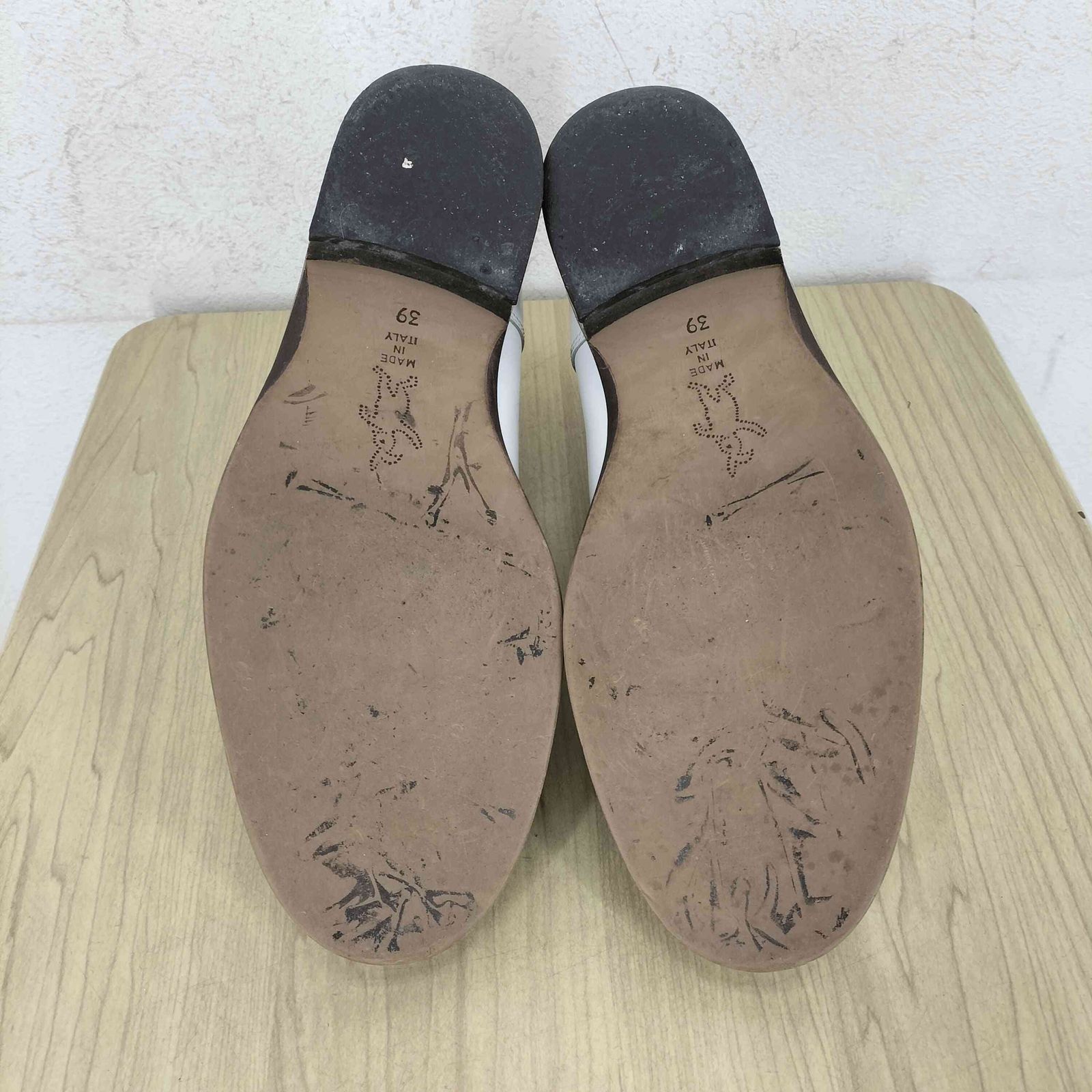  マルニ MARNI バイ レザーローファー レディース 39 その他 靴