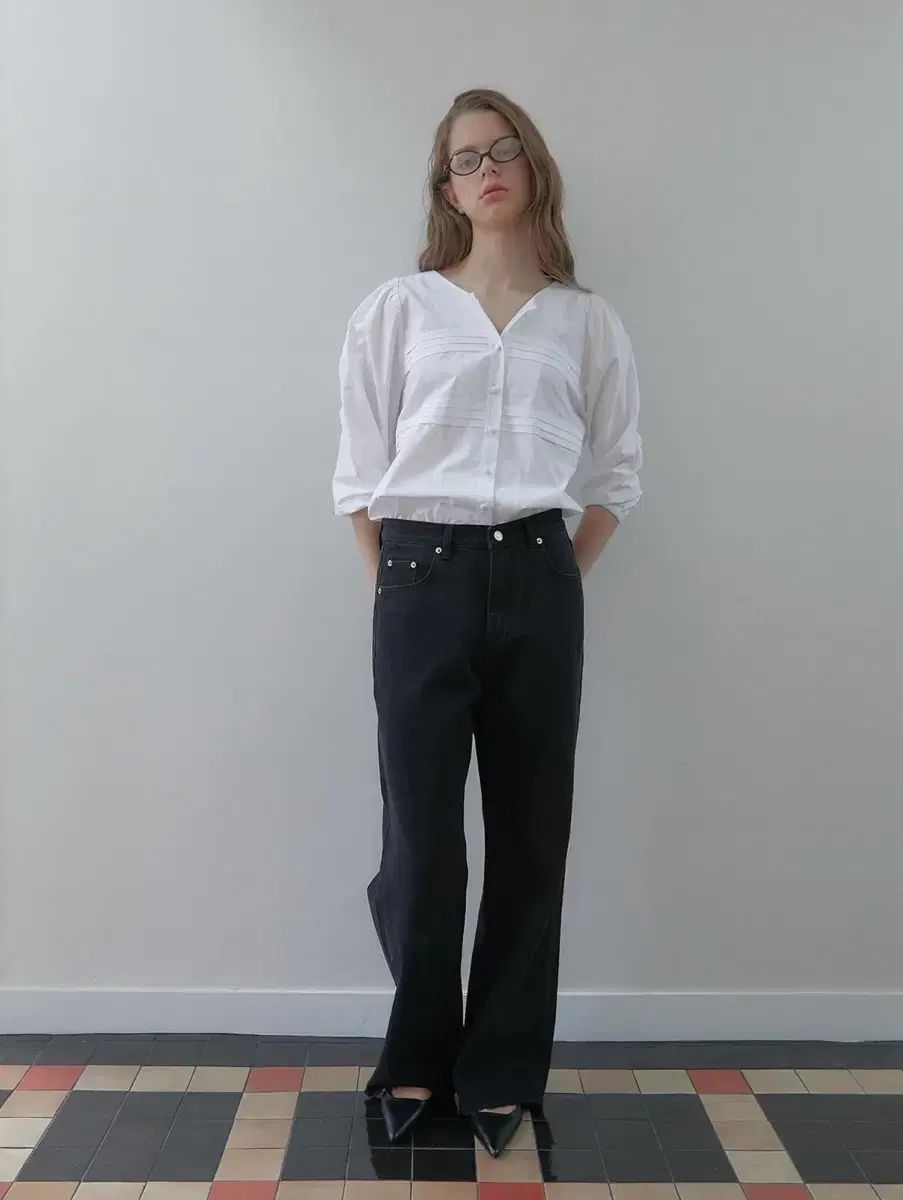 HETHERMENT 015 ever semi-wide denim black WWW_DECORATOM_COM_BR