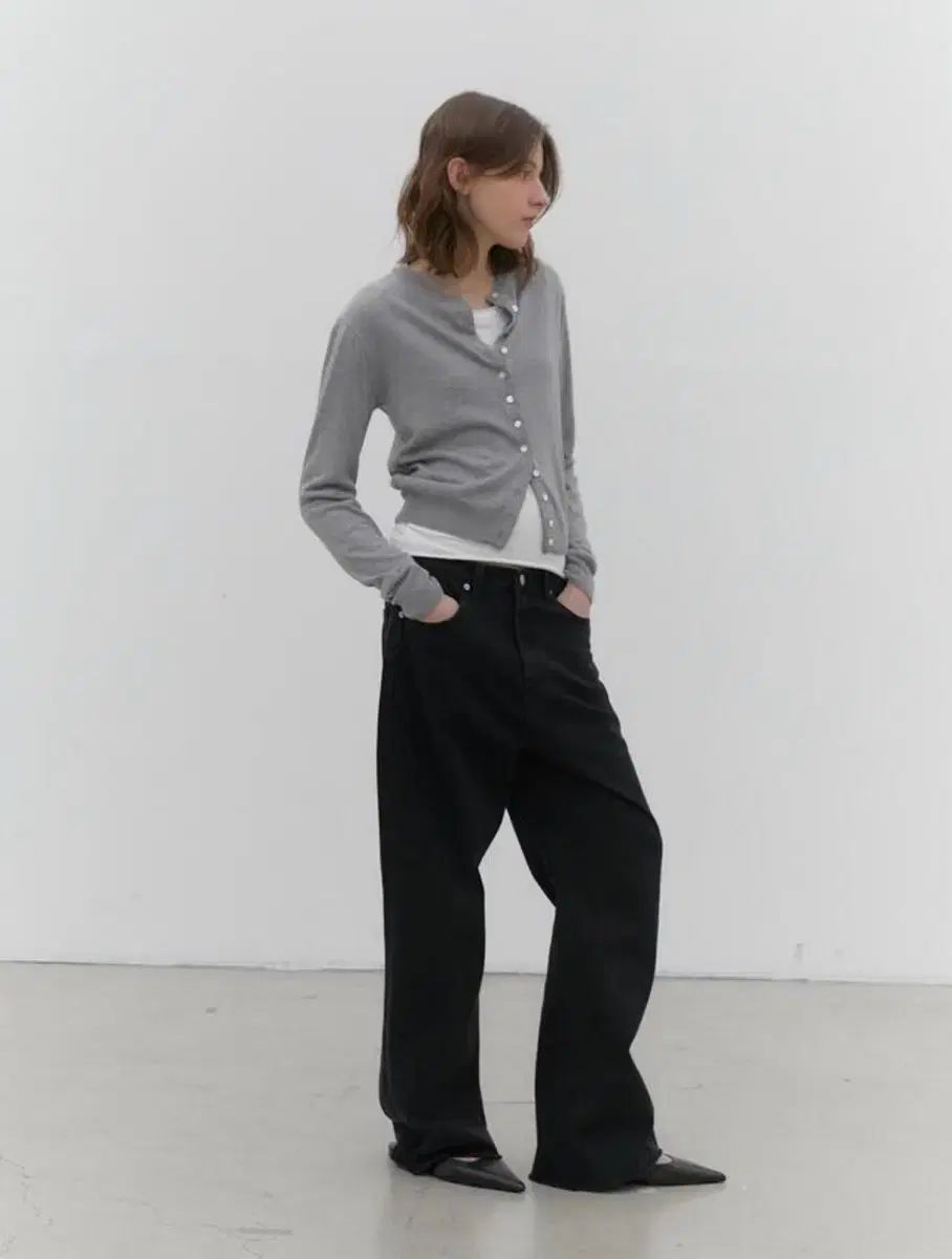 HETHERMENT 015 ever semi-wide denim black