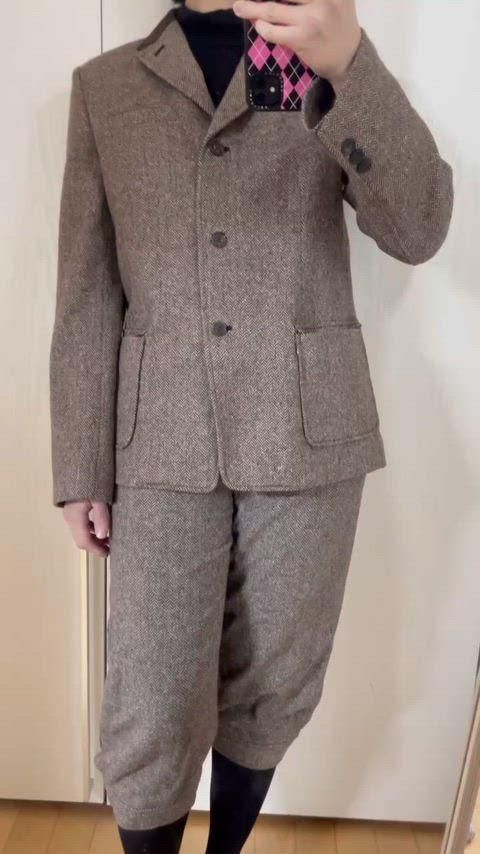 ブラウン ジャケット