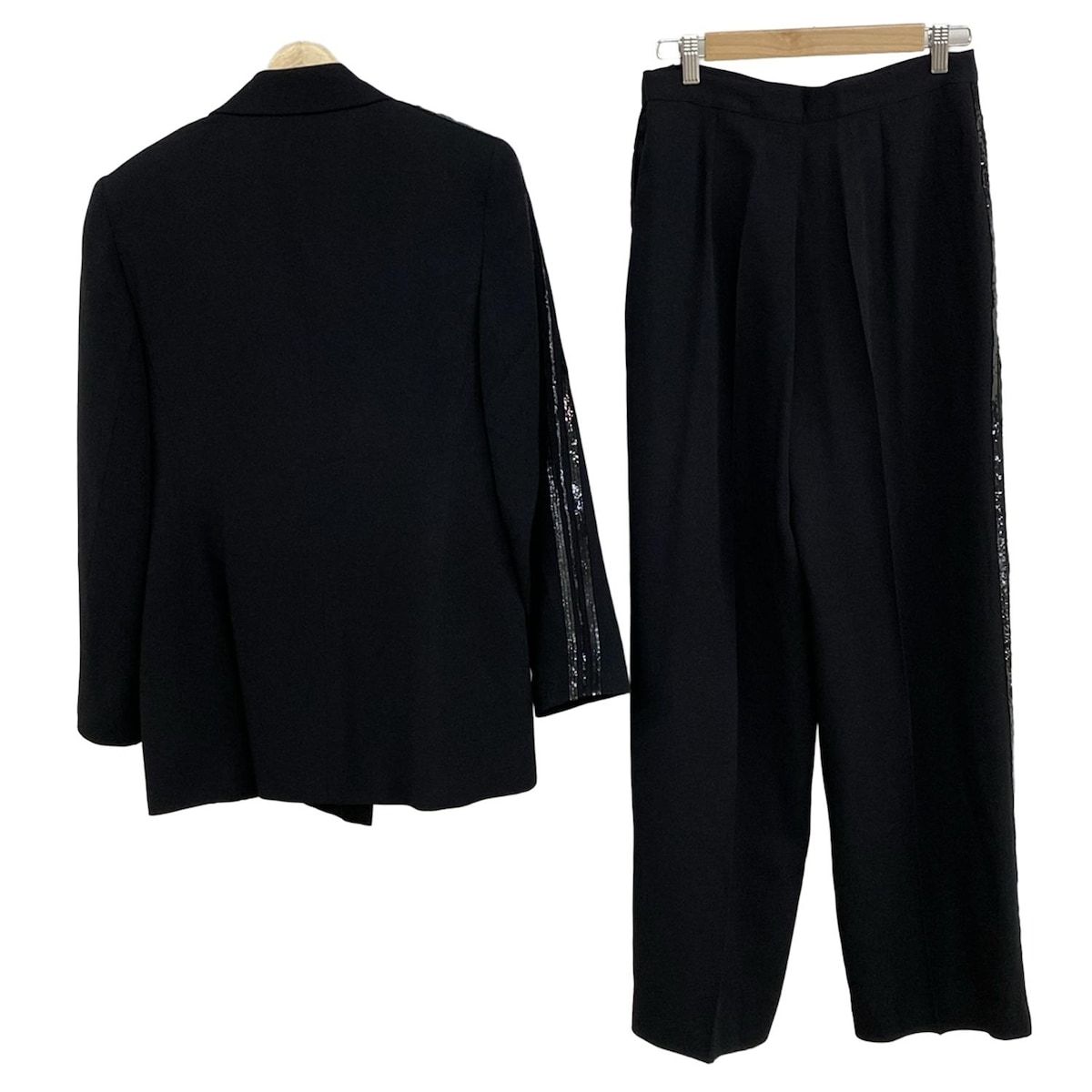 ICEBERG アイスバーグ レディースパンツスーツ レディース - 黒 スパンコール