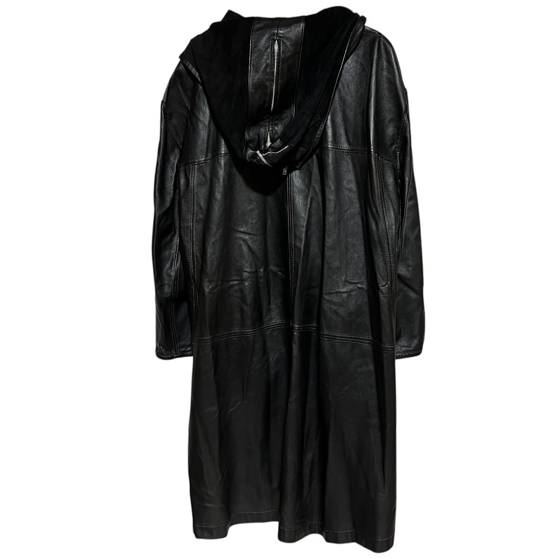 Z1577KIOFIX レザー ジャケット コート アウター ブラック ラム メンズ