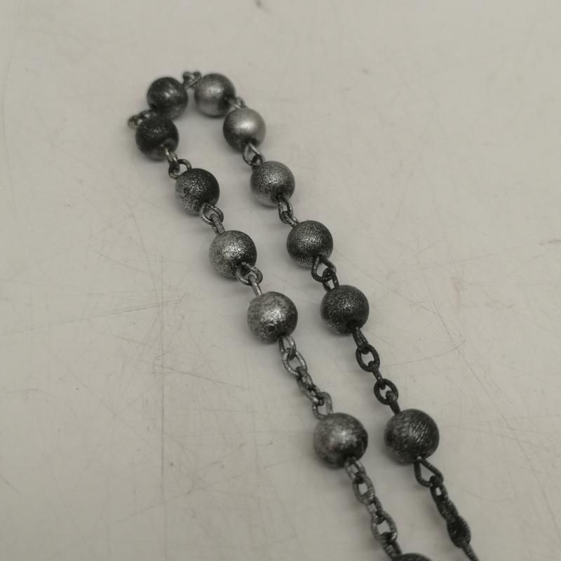 ★1点物★ジャンポールゴルチエ★バッファロークロスカルマロザリオネックレス 一点物】ジャンポールゴルチエ ネックレス バッファロースカル 南京錠