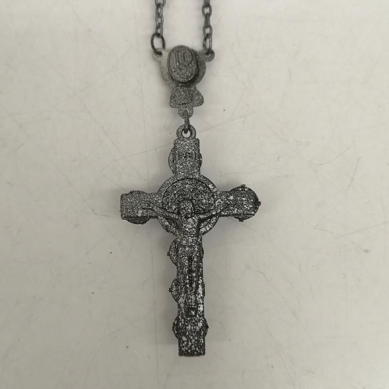 ★1点物★ジャンポールゴルチエ★バッファロークロスカルマロザリオネックレス 一点物！】ジャンポールゴルチエ 磔刑 コレクションサンプル