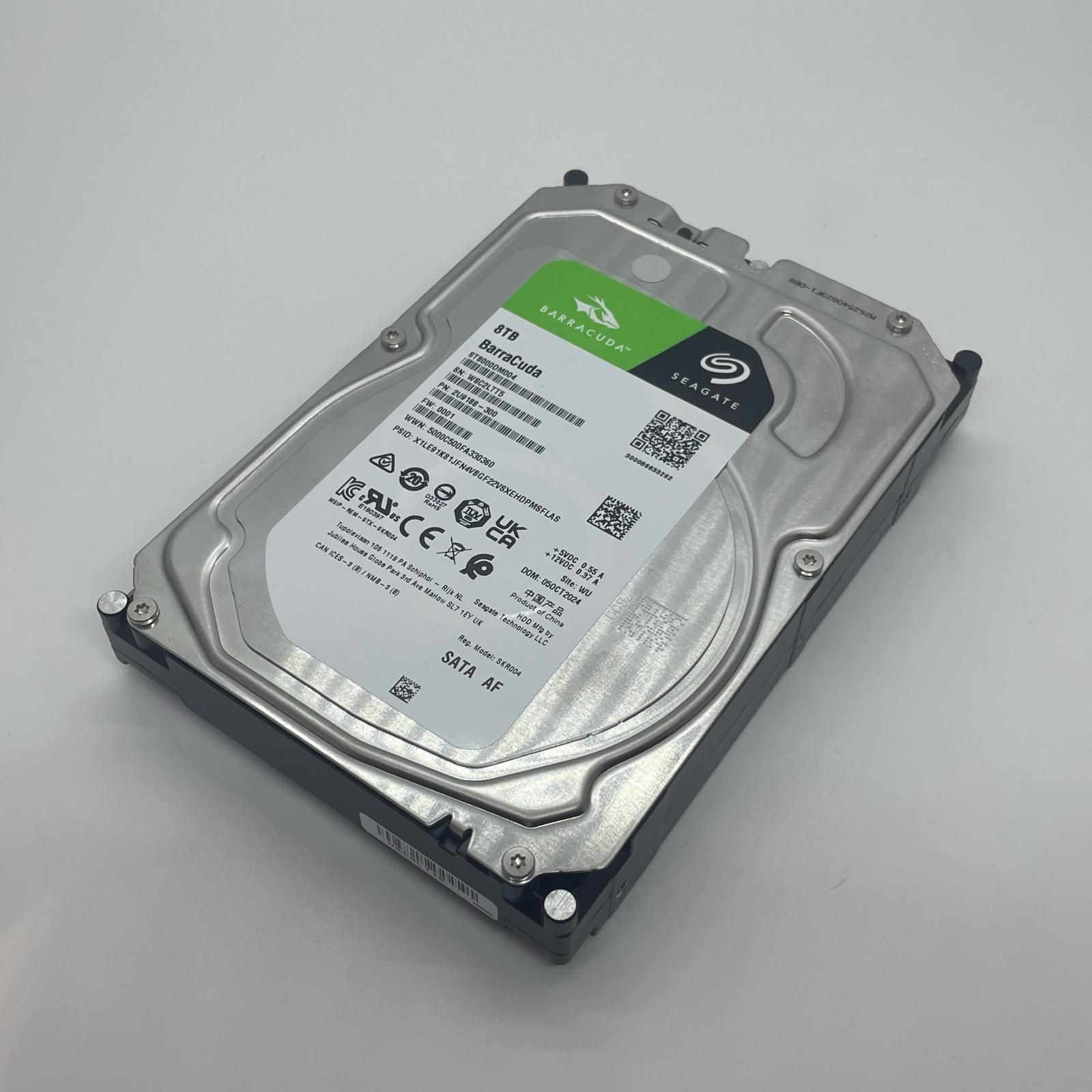 最速発送 BARRACUDA ストレージ ST8000DM004 動作 済 全額返金保証