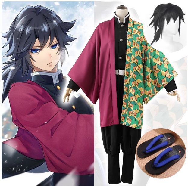  鬼滅の刃 水柱 富岡義勇 コスプレ衣装 アニメコスチューム その他 キャラクター衣装