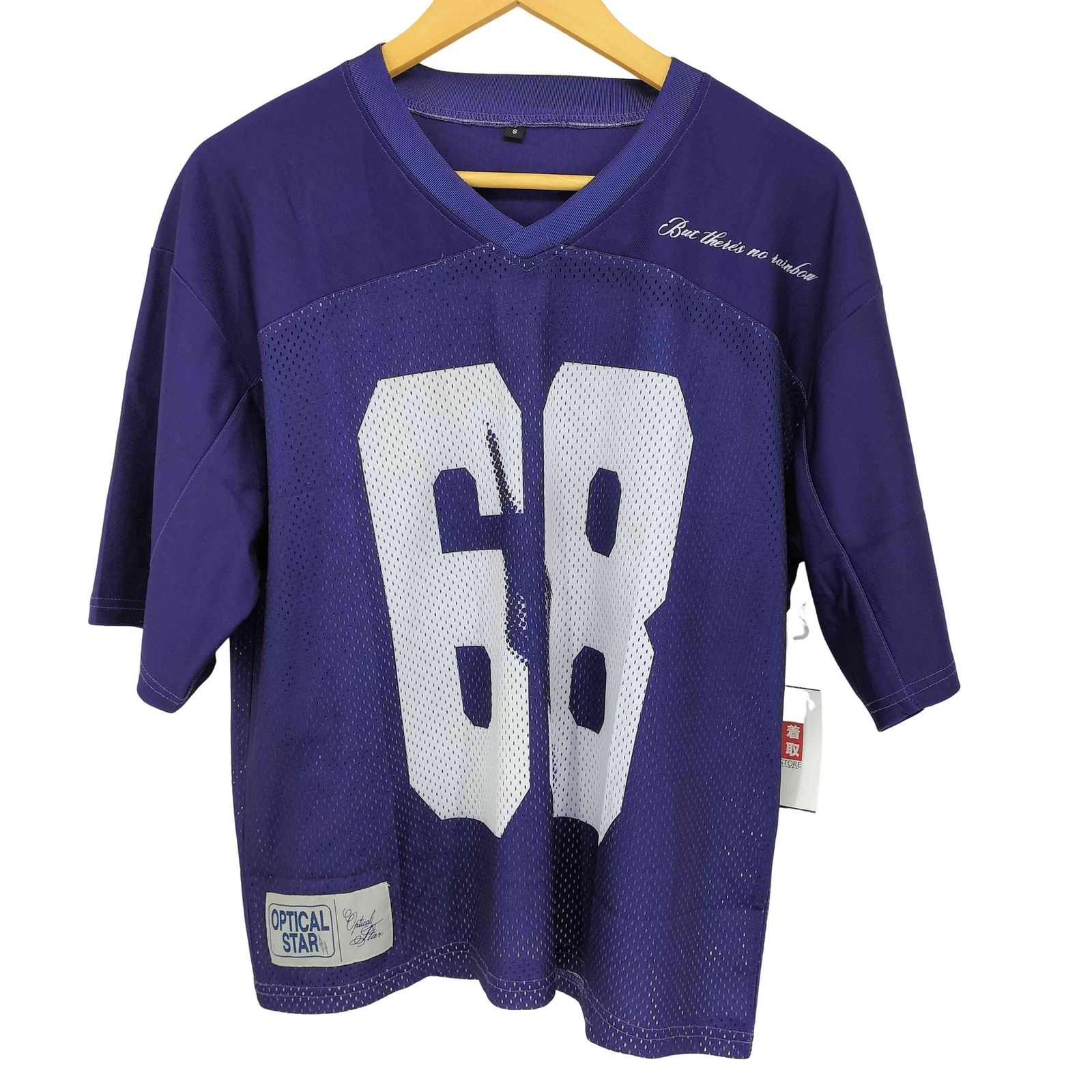 USED古着(ユーズドフルギ) optical star 6B TEAM JERSEY メンズ import：S 【中古】【ブランド古着バズストア】 ユーズドフルギ USED古着 optical star 6B TEAM JERSEY メンズ import：S