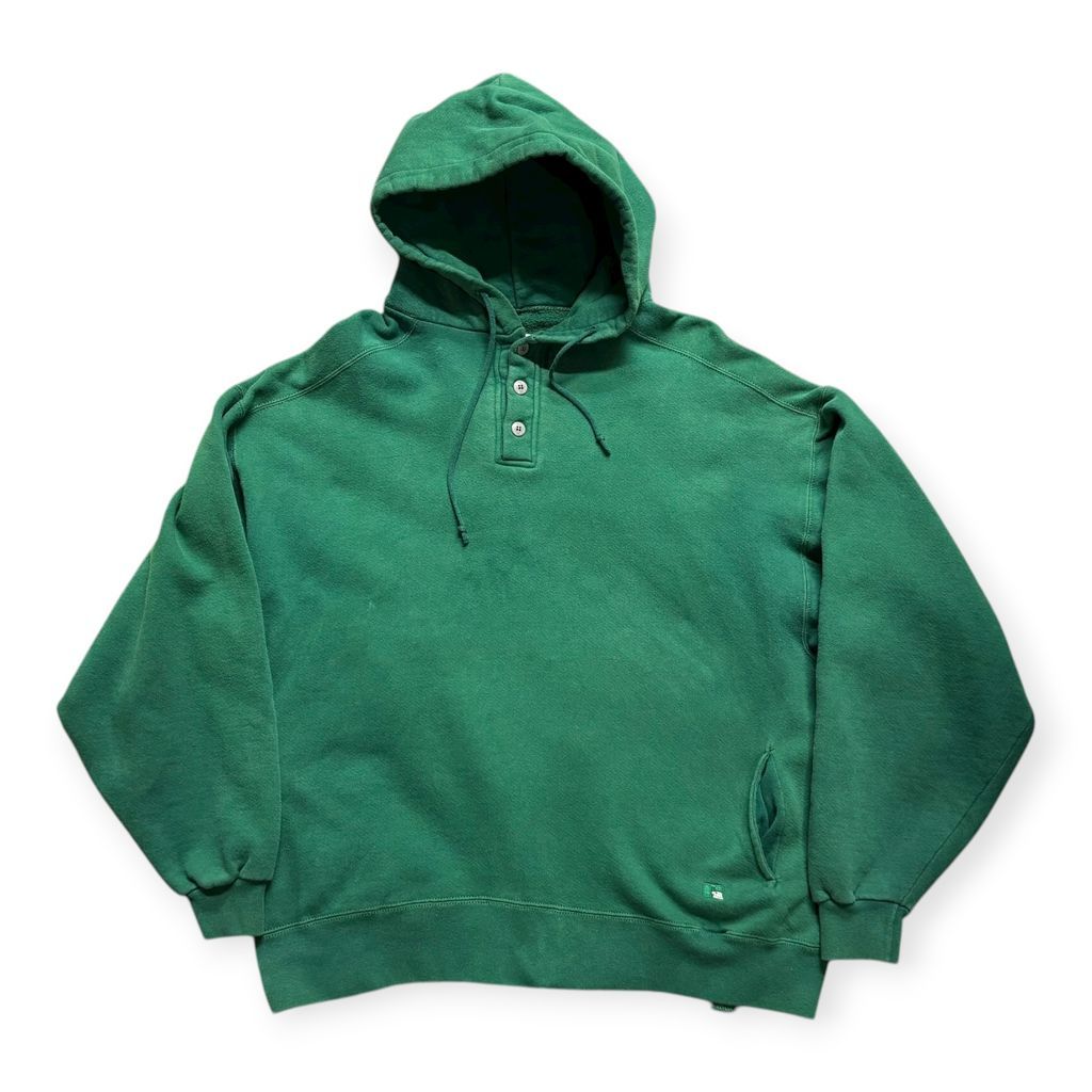 90’s ラッセルアスレチック ハイコットン ヘンリーネック スウェットパーカー アメカジ 古着 アメリカ古着 都内 中野区 古着屋