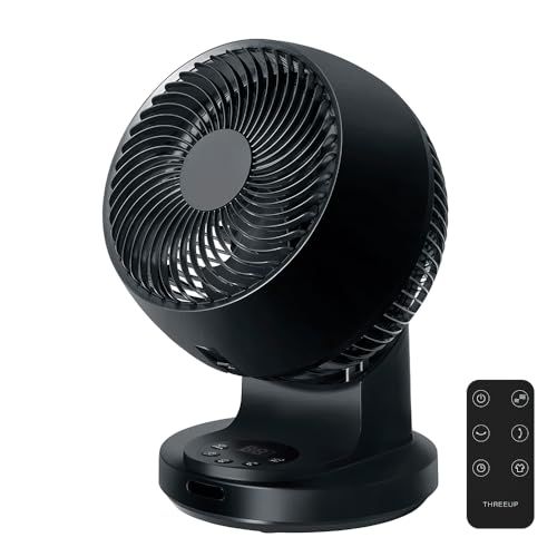 スリーアップ 18畳 上下左右 自動首振り リモコン付 お手入れガード分解 DCモーター ターボ サーキュレーター ブラ