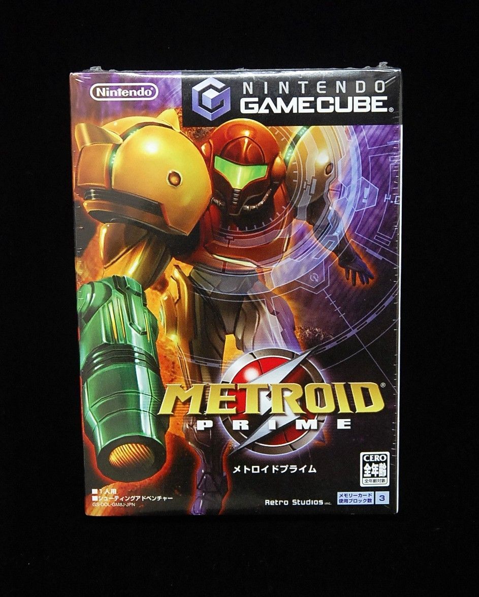 シュリンク GC ゲームキューブ メトロイドプライム
