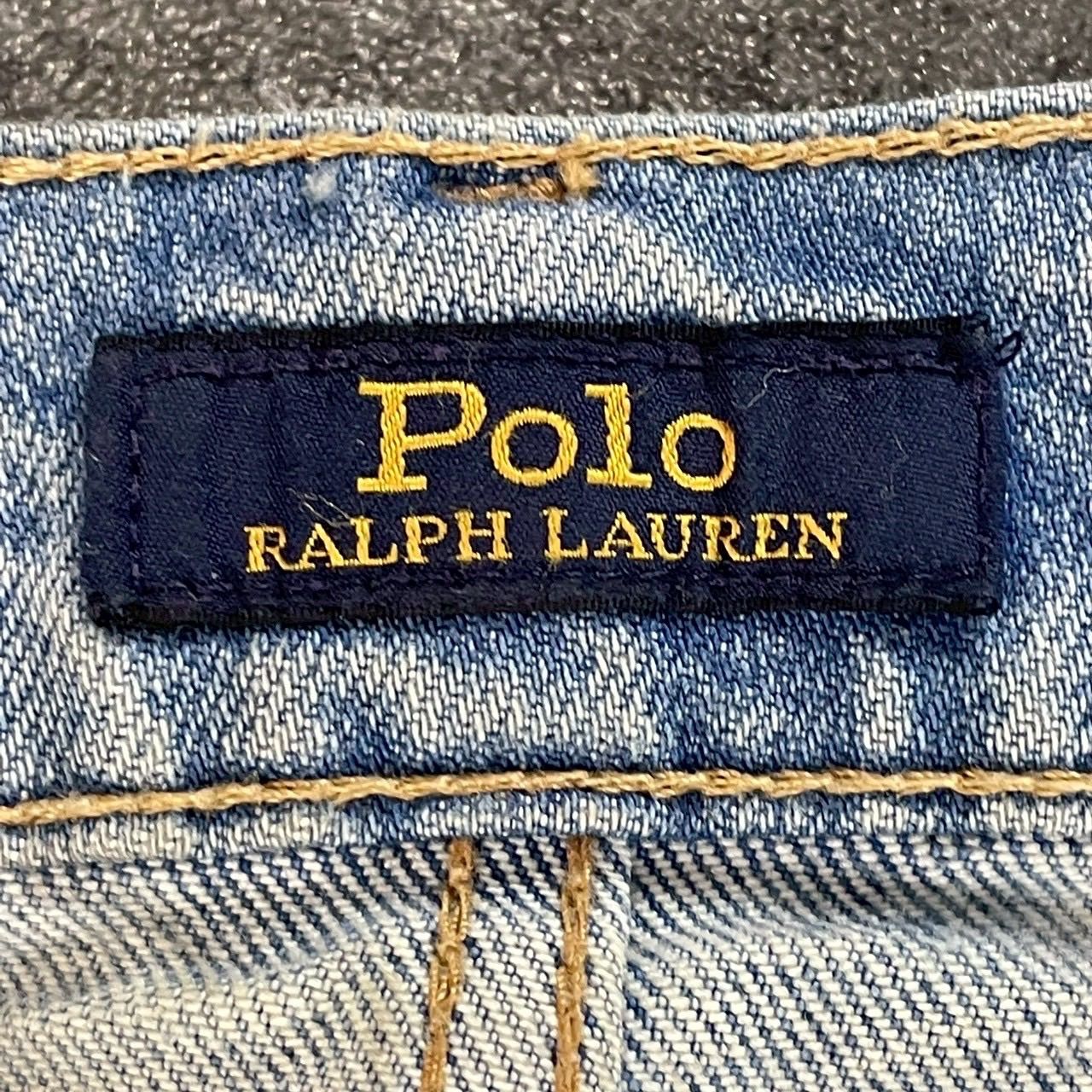 POLO RALPH LAUREN Damage Tapered Jeans ポロラルフローレン デニム 