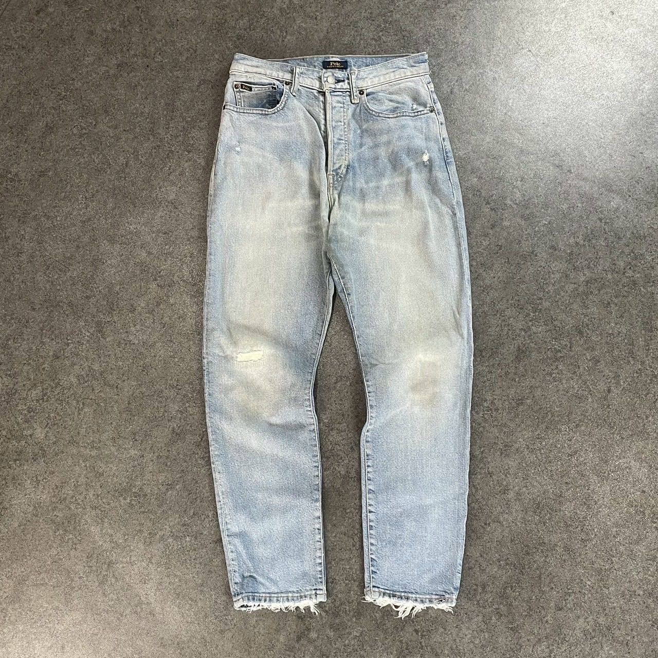 POLO RALPH LAUREN Damage Tapered Jeans ポロラルフローレン デニム