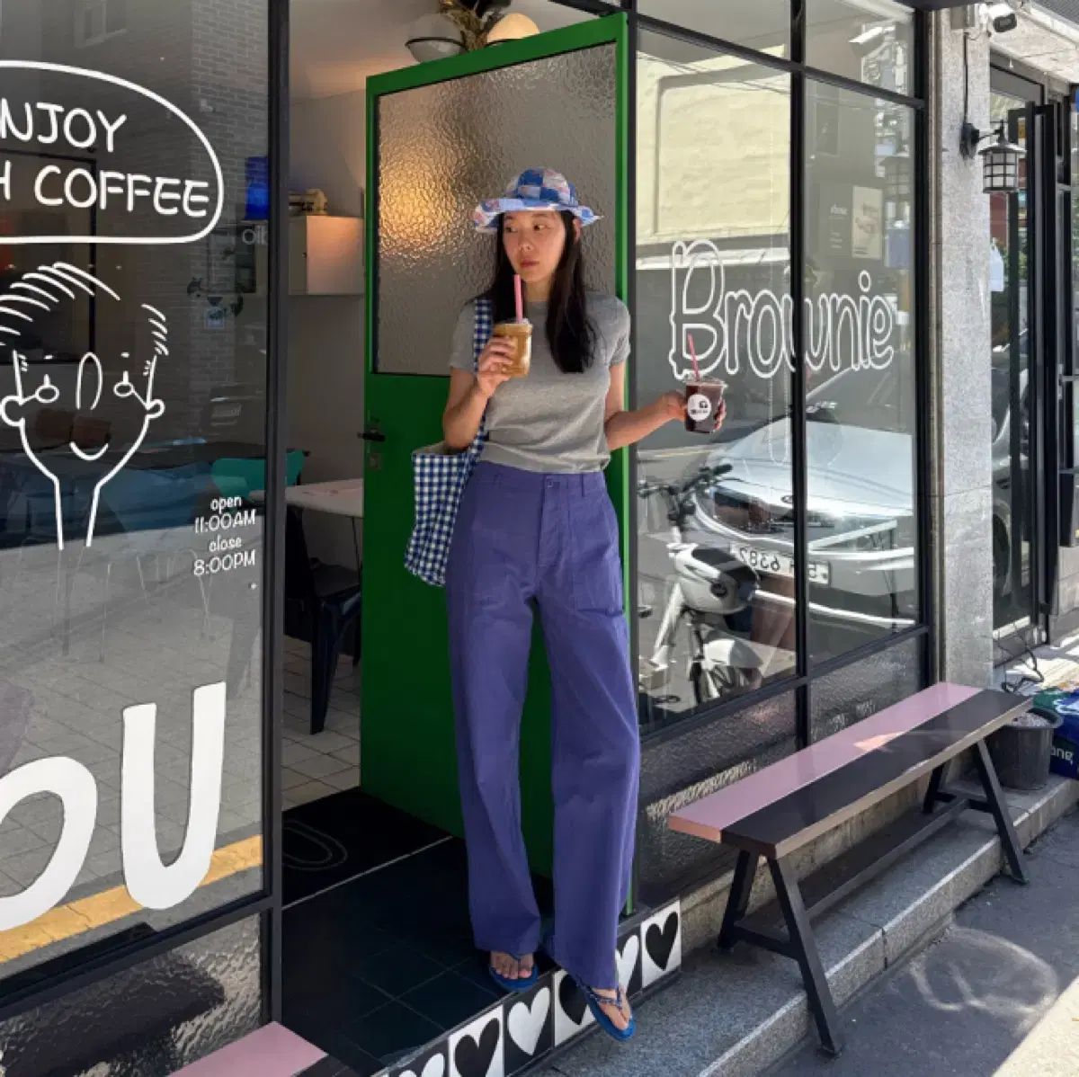 フレンチウォークパンツ