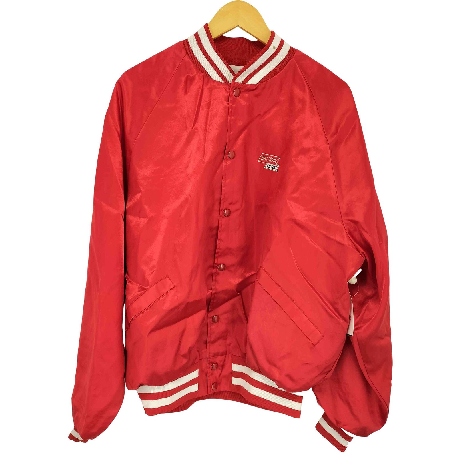 ユーズドフルギ USED古着 PRO FIT USA製 企業刺繍 ジャケット メンズ  XXL