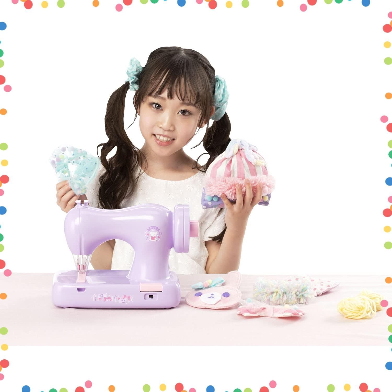 毛糸ミシン ふわもこHug アックスヤマザキ ラベンダー