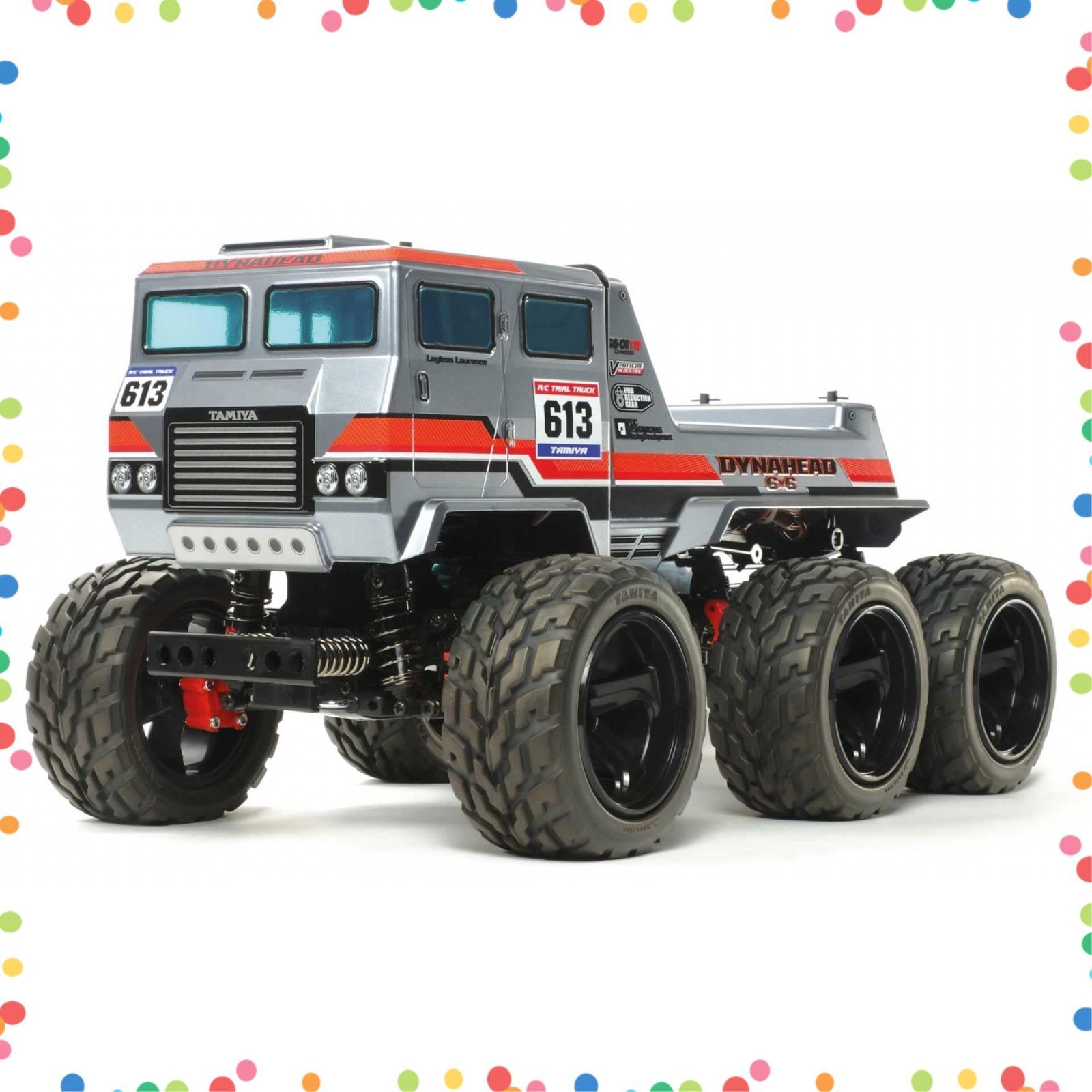 電動RCカーシリーズ No.660 ダイナヘッド 1 18 6×6 G6-01TRシャーシ タミヤ オフロード 58660