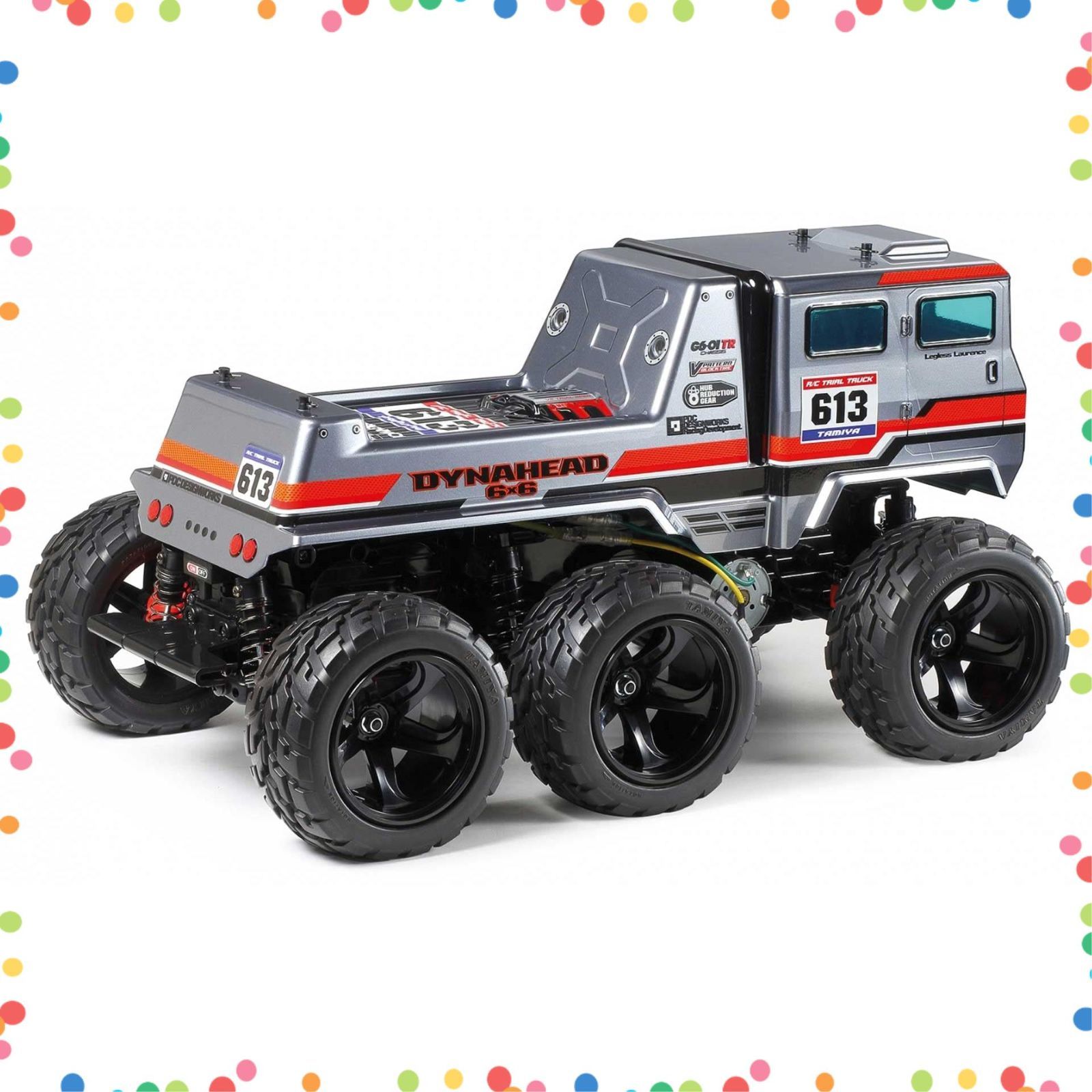 電動RCカーシリーズ No.660 ダイナヘッド 1 18 6×6 G6-01TRシャーシ タミヤ オフロード 58660