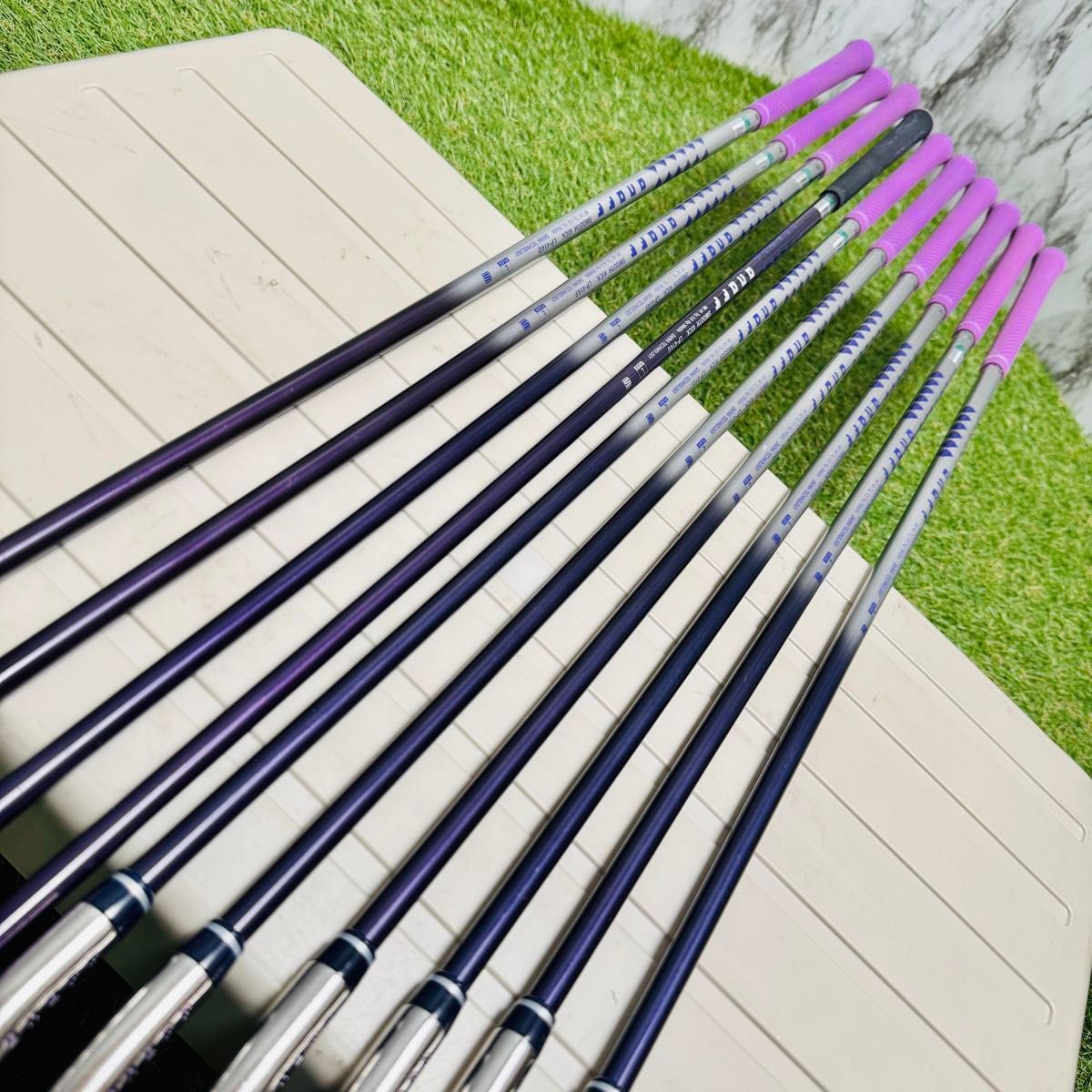 良品】グローブライド オノフ 2014 レディースゴルフセット 10本 L