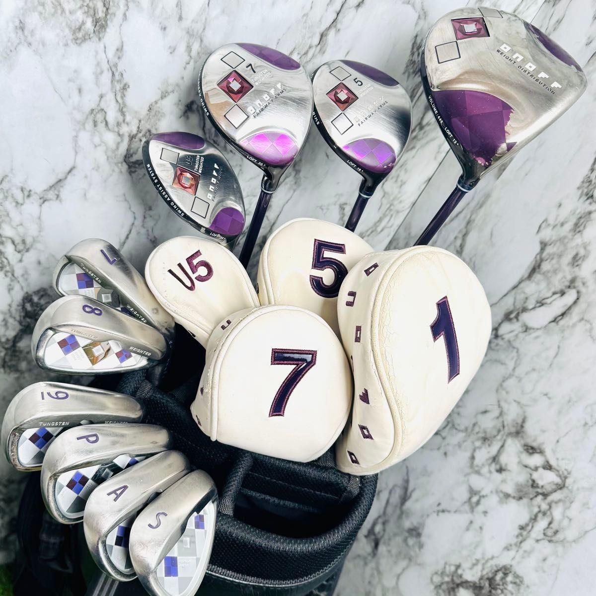 Be ZEAL ベゼル ホンマ ゴルフ クラブセット レディース 女性 初心者