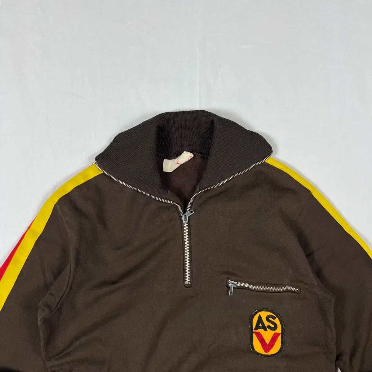 70s ドイツ ミリタリー ハーフジップアップ ジャージ track Jaket