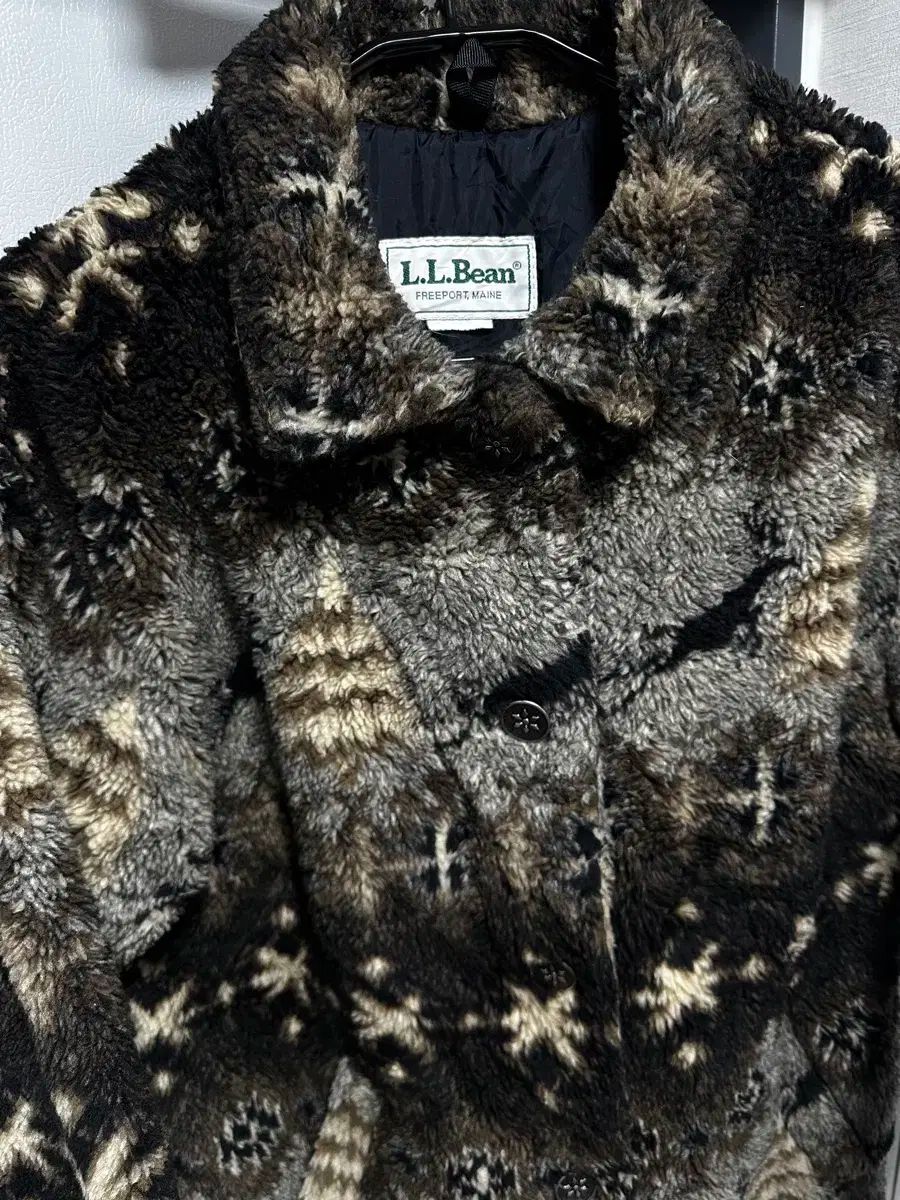 L.L.Bean エルエルビーン オールオーバー ハーフ フリース ジャケット