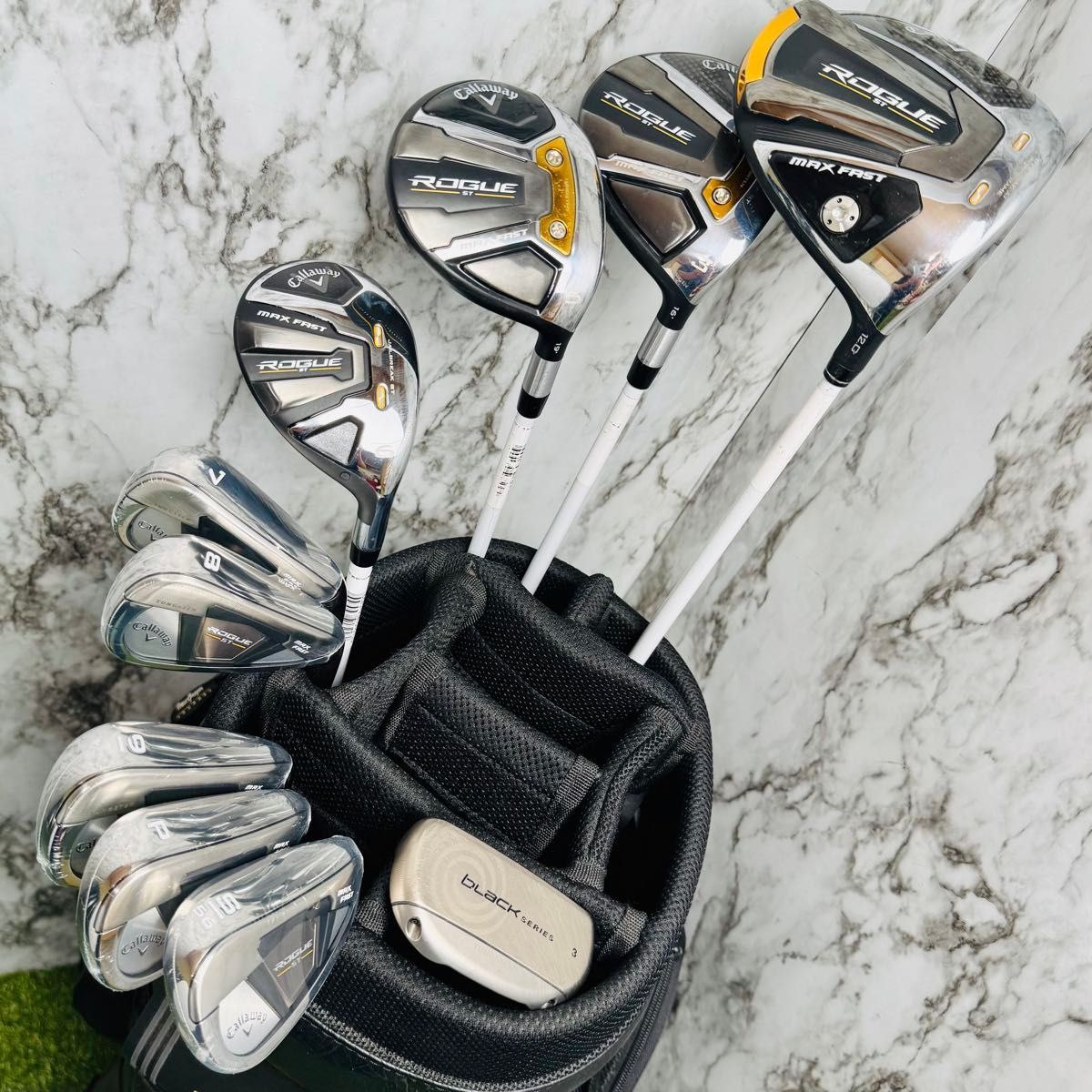 キャロウェイ ローグST マックスファースト レディースゴルフセット 10