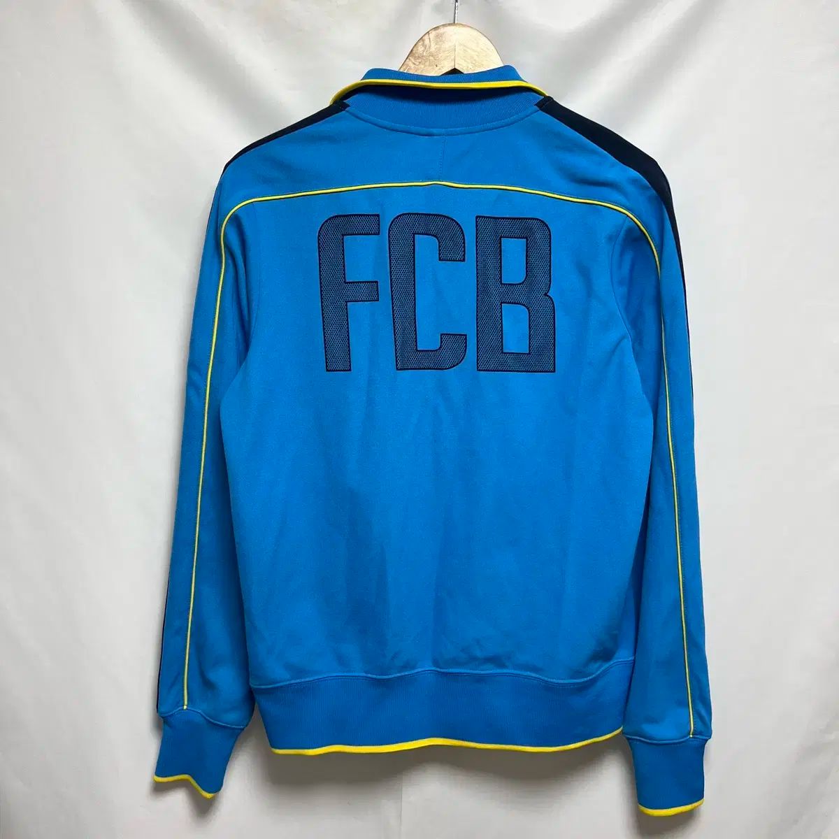 M NIKE バルセロナ サイドライン スカイブルー アンド Anthemジャケット ジップアップ ジャージ LLC-HASEGAWATOSO_COM