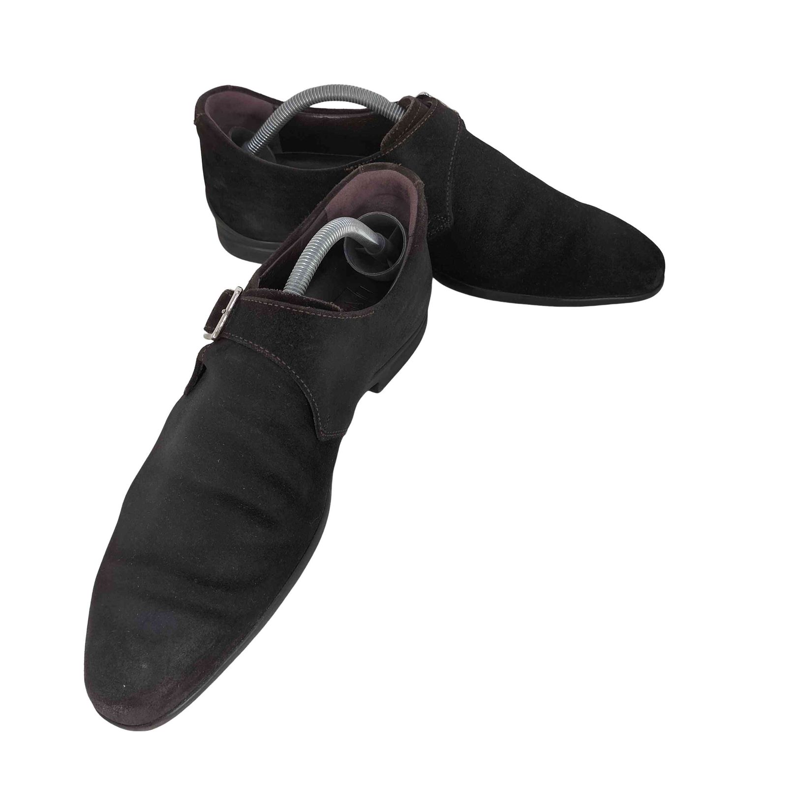 サンヨウヤマチョウ 三陽山長 修一郎 シングルモンク スエードシューズ メンズ JPN 41