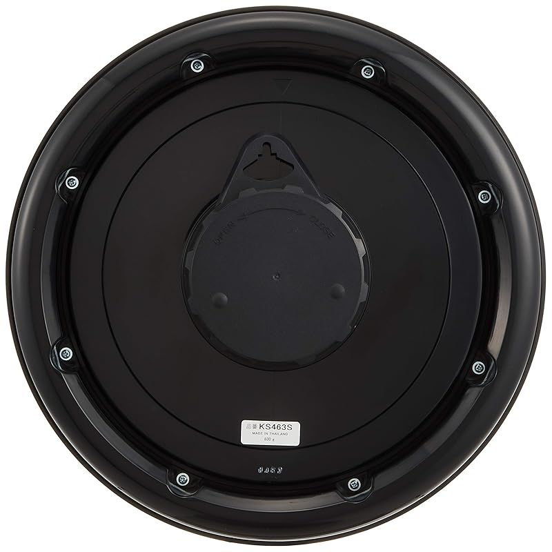 セイコー クロック 掛け時計 アナログ 生活防水 強化防湿 防塵型 キッチン-バス 金属枠 KS463S 0