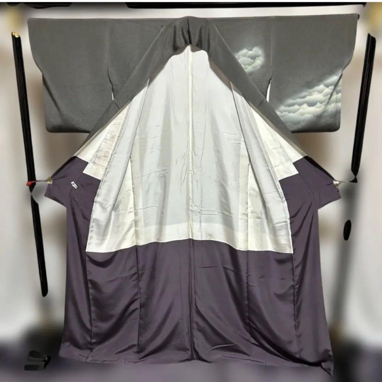 縮緬 手描き友禅