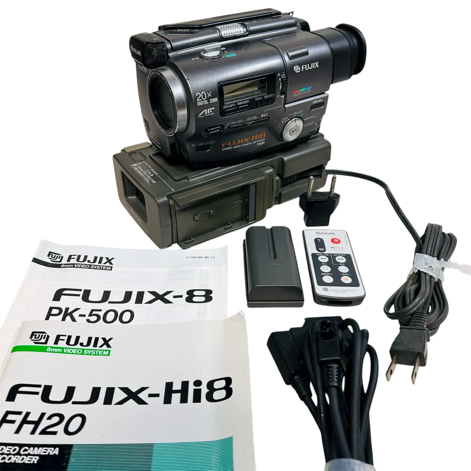 家電FUJIX-8 mc AF ビデオカメラセット 多数付属品あり【4090m】 家電FUJIX-8 mc AF ビデオカメラセット 多数付属品あり【4090m】