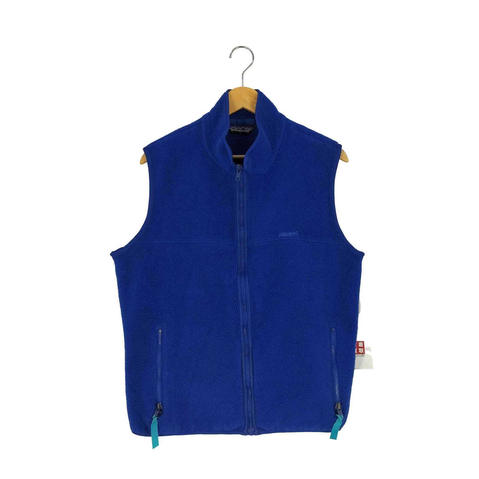 パタゴニア patagonia 80s 三角タグ ロゴ刺繍 ボア フリース ベスト メンズ import L
