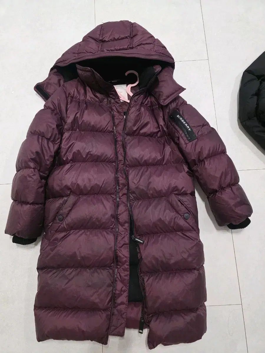バーバリー キッズ 男の子 女の子 ロング ダウン 10Y
