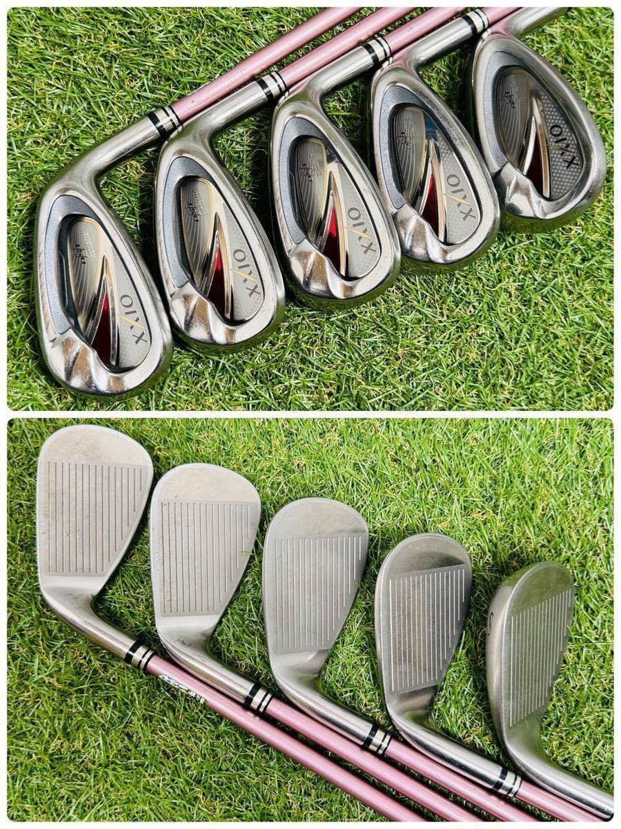 【CB新品】8代目ゼクシオ XXIO8 ボルドー レディースゴルフセット 9本 良品】8代目ゼクシオ XXIO8 ボルドー レディースゴルフセット 9本 L