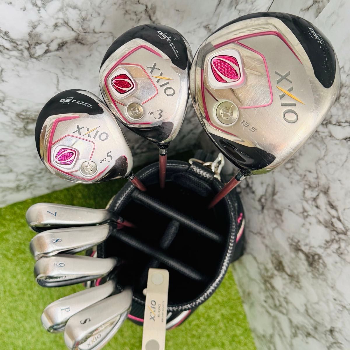 【良品】グローブライド オノフ 2014 レディースゴルフセット 10本 L 良品】グローブライド オノフ 2014 レディースゴルフセット 10本 L