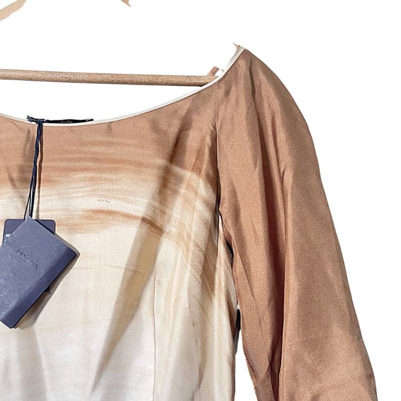 シルク100％ ワンピース