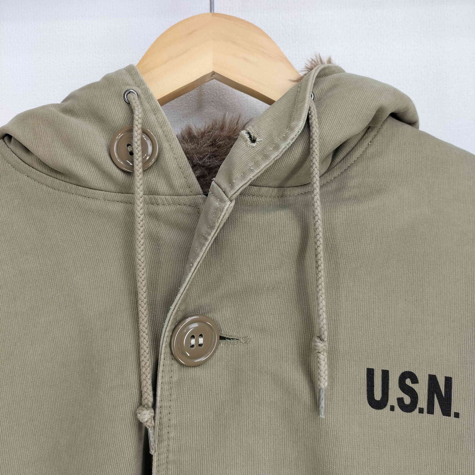 ワイエムシーエルケーワイ YMCLKY NAVY DEPARTMENT N-2 デッキコート