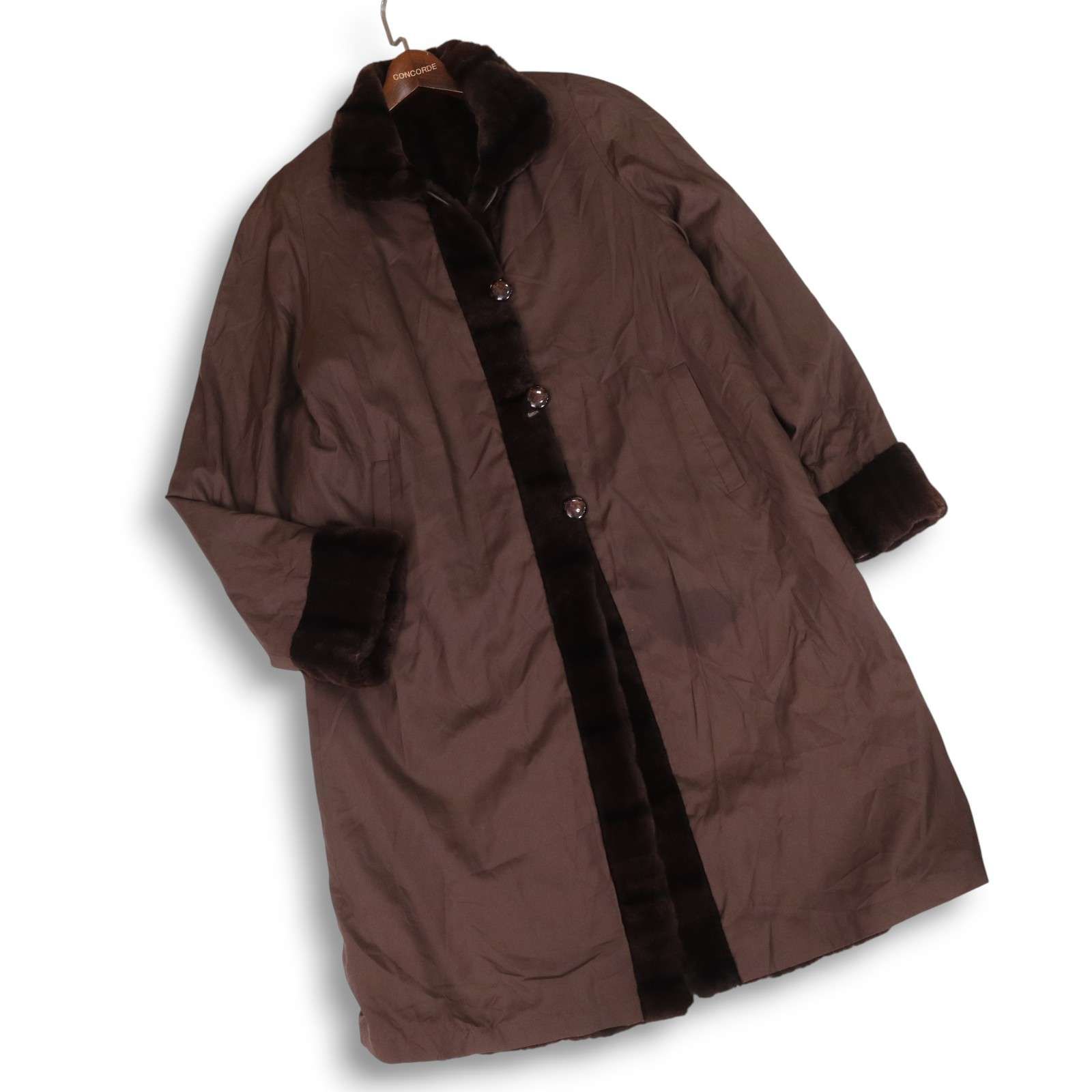 極上【SAGA MINK】柔らかシェアードミンク×チンチラロングコート 楽天