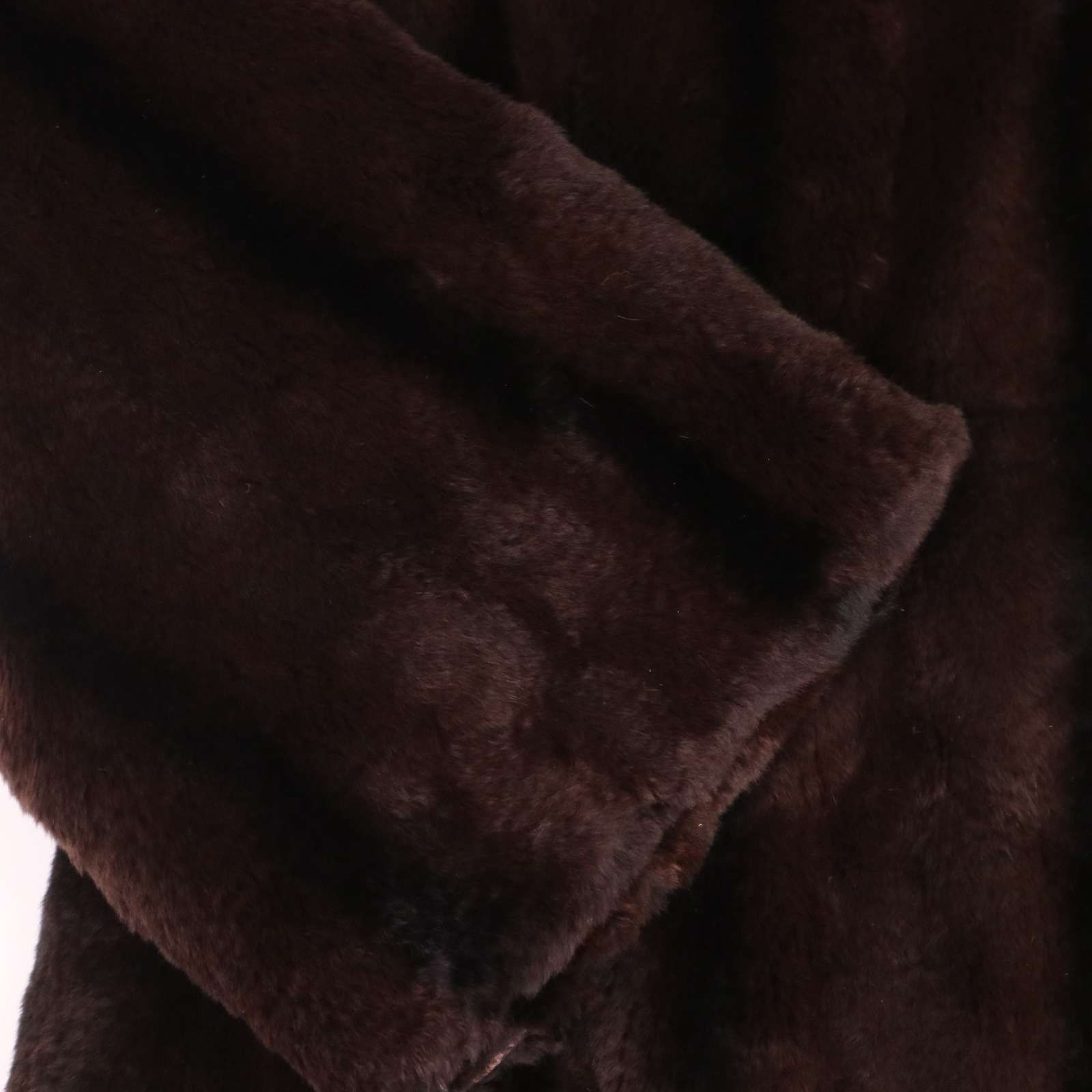 肉厚ボリューム◎/総丈84 サガフォックス ファーコート リアルファー