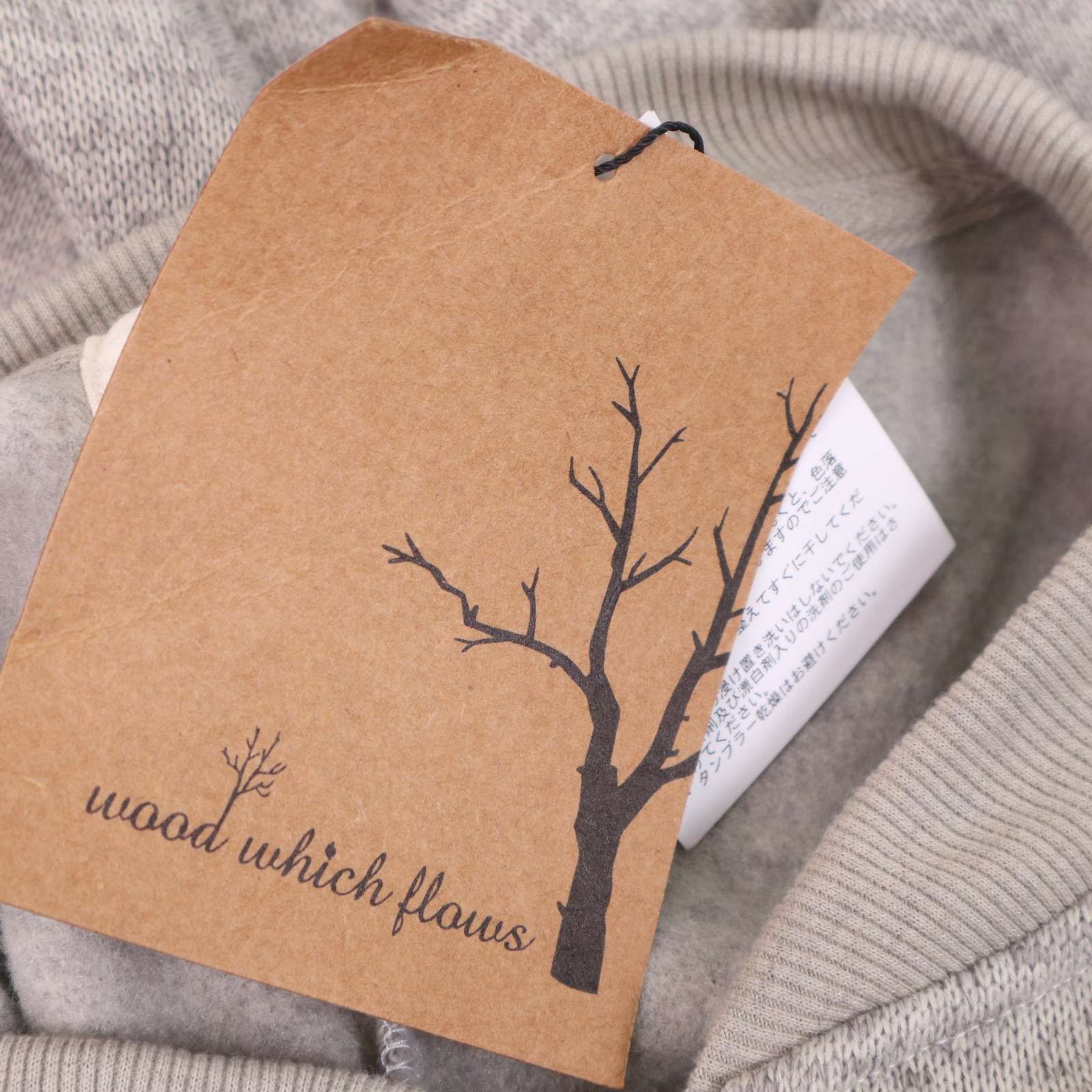 新品 未使用☆ wood which flows ウッドウィッチフロー 秋冬 裏起毛 
