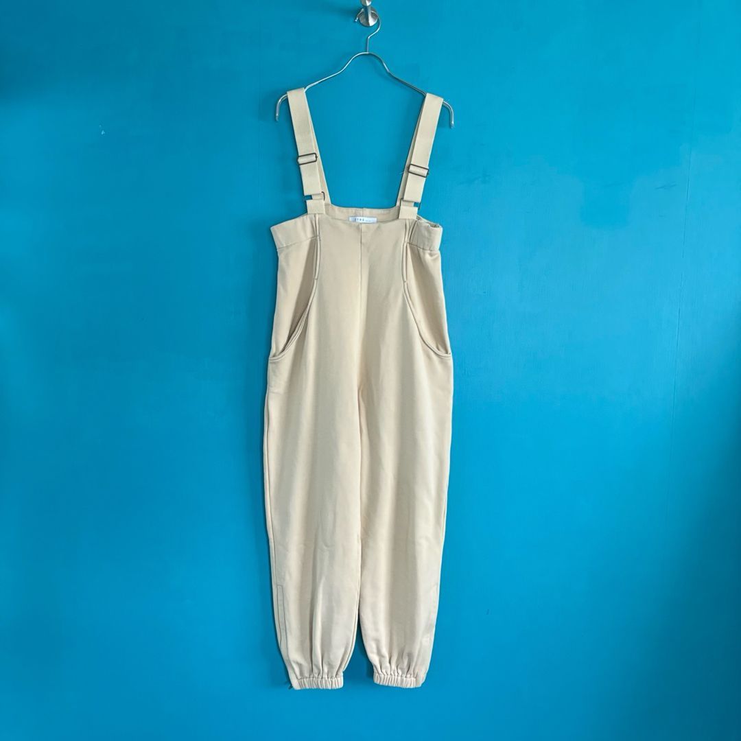 1519 ETREエトレトウキョウ サロペット オーバーオール ベージュ S