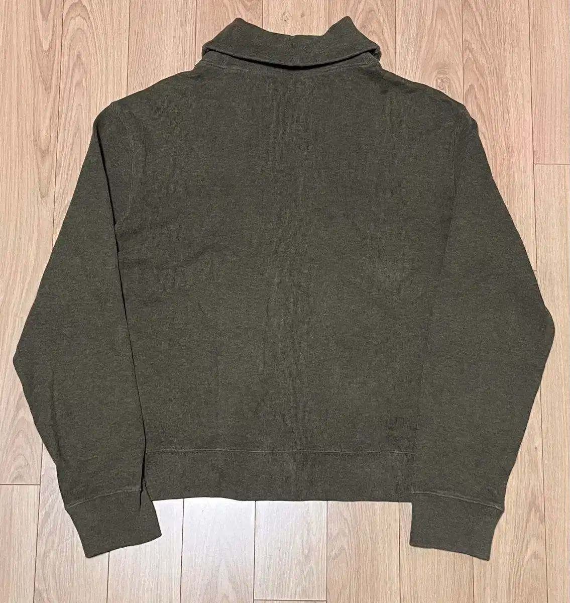 ポロラルフローレン ショール スウェットシャツ L オリーブ KARIMZIABAT_FR