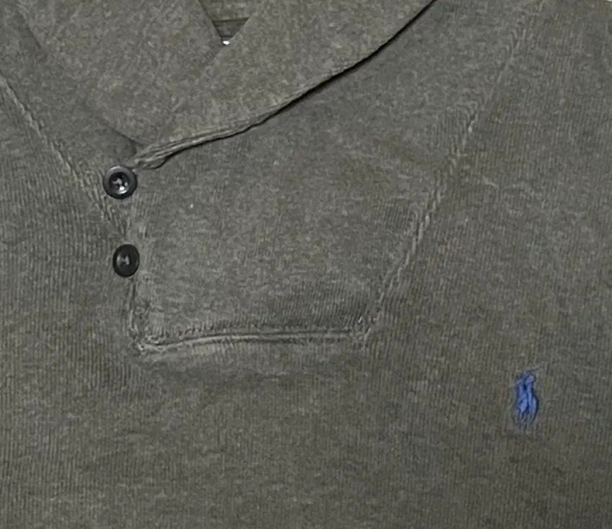 ポロラルフローレン ショール スウェットシャツ L オリーブ