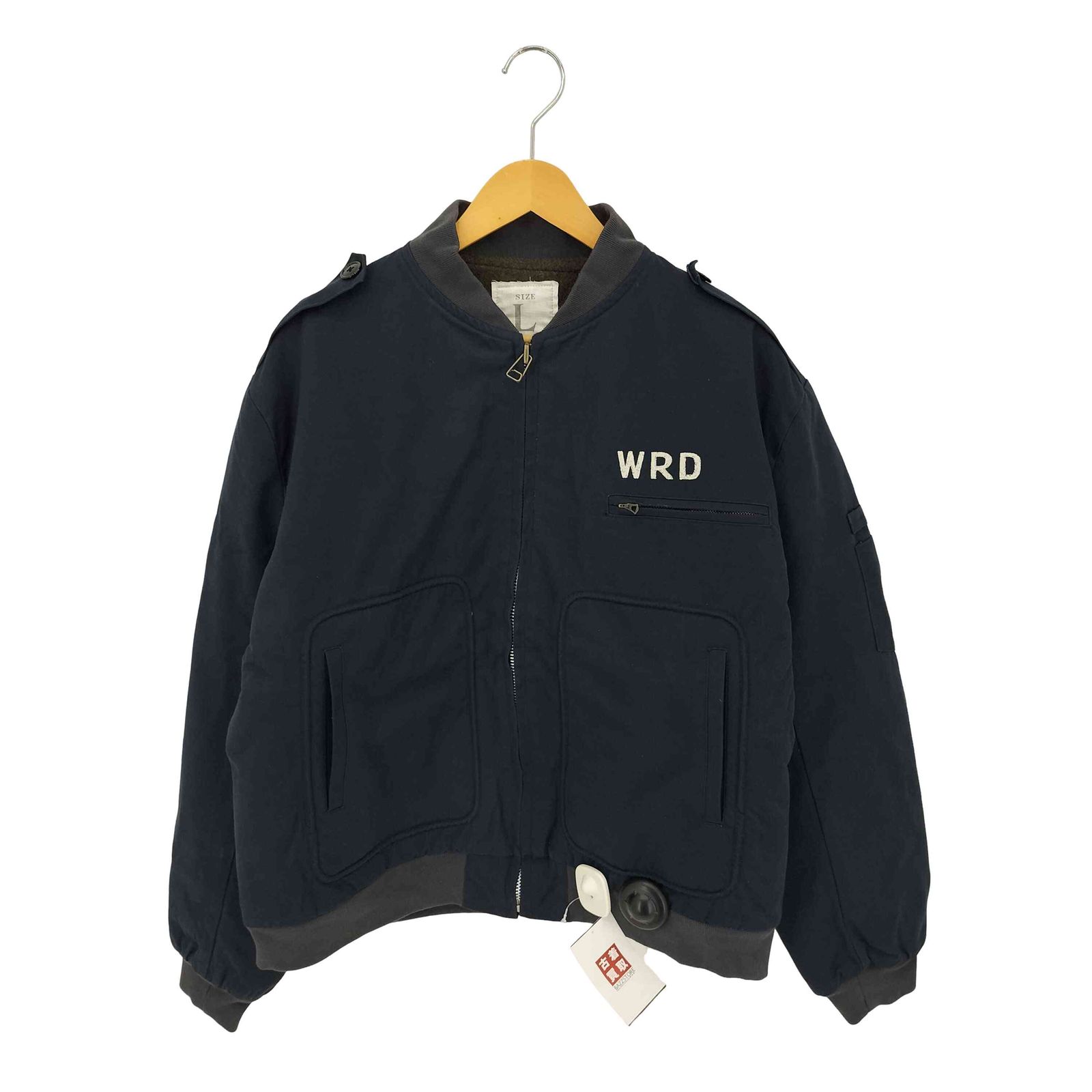 ウィアード WEIRDO PSYCHO FLAMES UTILITY JACKET サイコフレイムス ユーティリティー ジャケット メンズ L